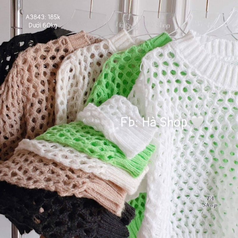 Áo lưới dài tay hàng QC