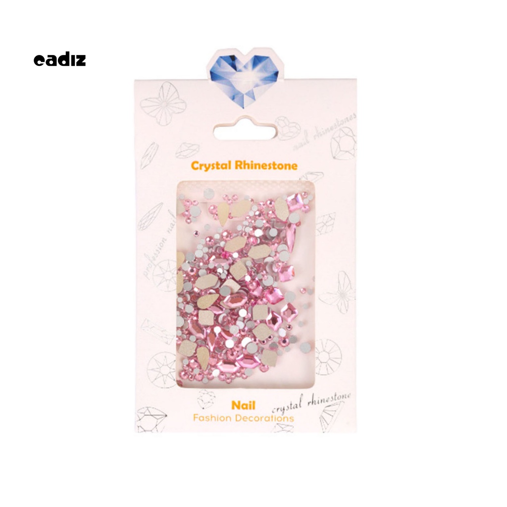 1 Túi Phụ Kiện Trang Trí Móng Tay 3D Lấp Lánh Sang Trọng DIY