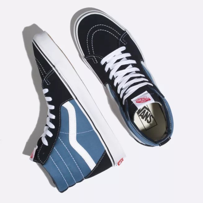 Giày Thể Thao Vans Sk8 Hi Old Skool Cổ Cao Phong Cách Cổ Điển Cho Nam