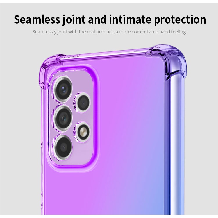 Ốp lưng Samsung Galaxy A53 5G dẻo đa sắc lồi 4 góc thời trang cao cấp chất đẹp