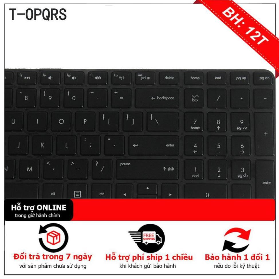 Bàn phím laptop HP dv6-7011eo dv6-7024eo  dv6-7204ax dv6-7208t dv6-7301tx  dv6-7010eo dv6-7030 dv6-7170eo dv6-7029wm