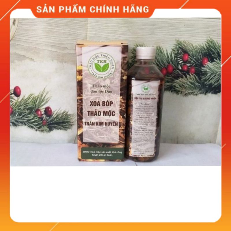 chai xoa bóp xương khớp Trần Kim huyền