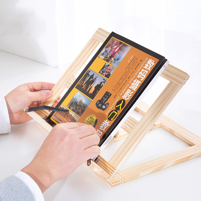 Khung Gỗ Đọc Sách, Để Laptop, Xếp Gọn, Giá Đỡ Sách, Laptop DOKEY99