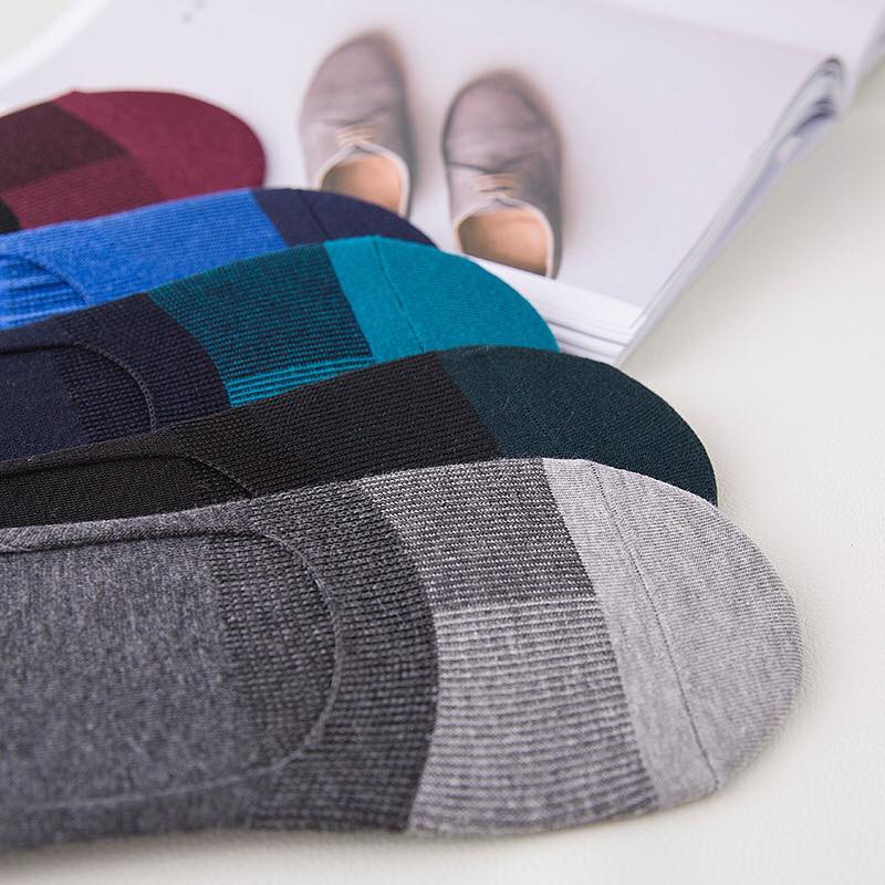 Set Vớ Tàng Hình Caro - Tất Lười Họa Tiết Caro