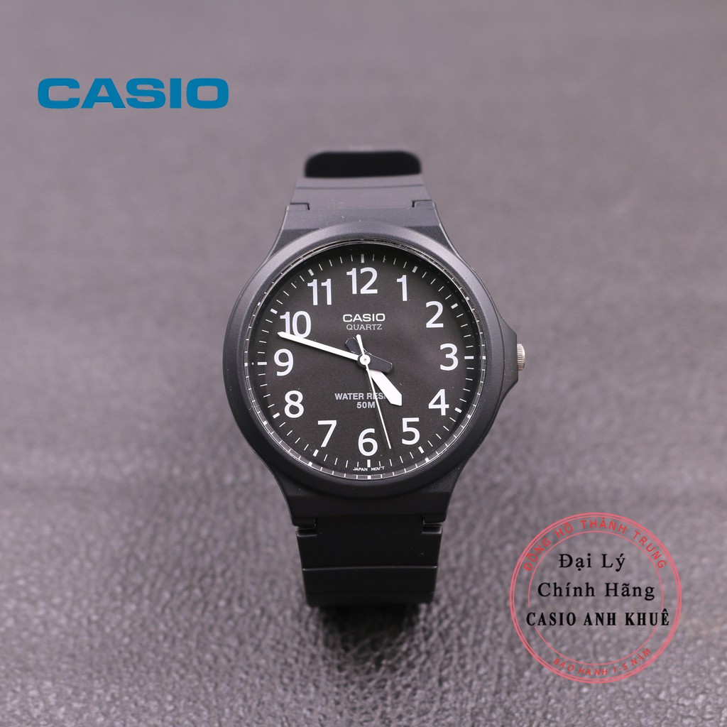 Đồng hồ Nam Casio MW-240-1BVDF dây nhựa