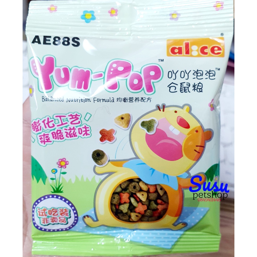 Thức ăn Cân bằng dinh dưỡng cho Hamster- hàng Alice- Túi nhỏ