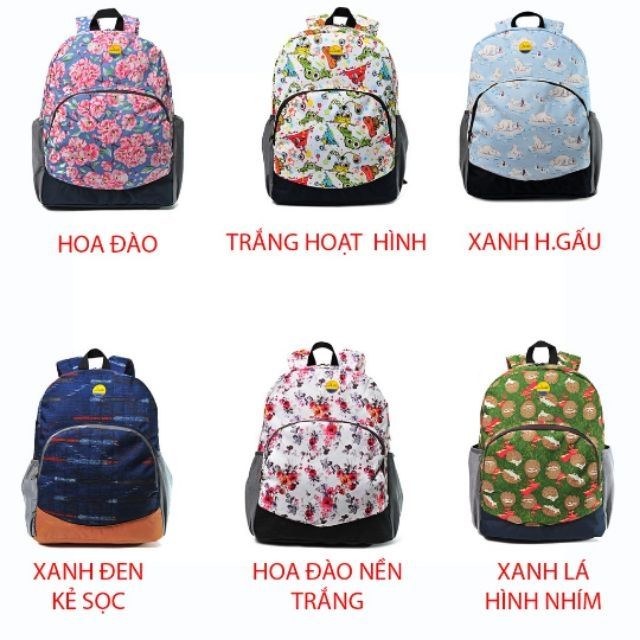 Balo Nam Nữ thời trang đi chơi dạo phố du lịch năng động Dutti có ngăn nước Tin Tin - BLTL02736