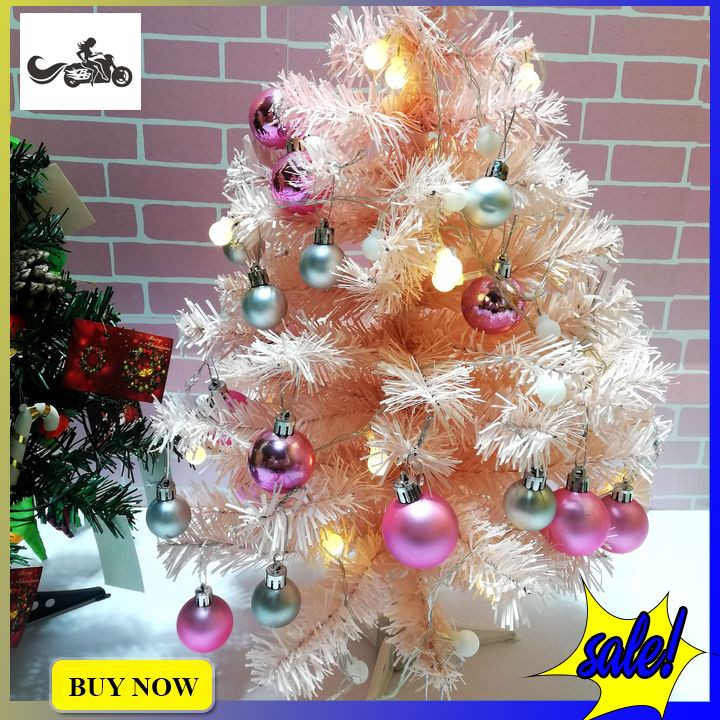 Cây Thông Noel 60cm đầy đủ phụ kiện trang trí nhà, cửa hàng, bàn làm việc...