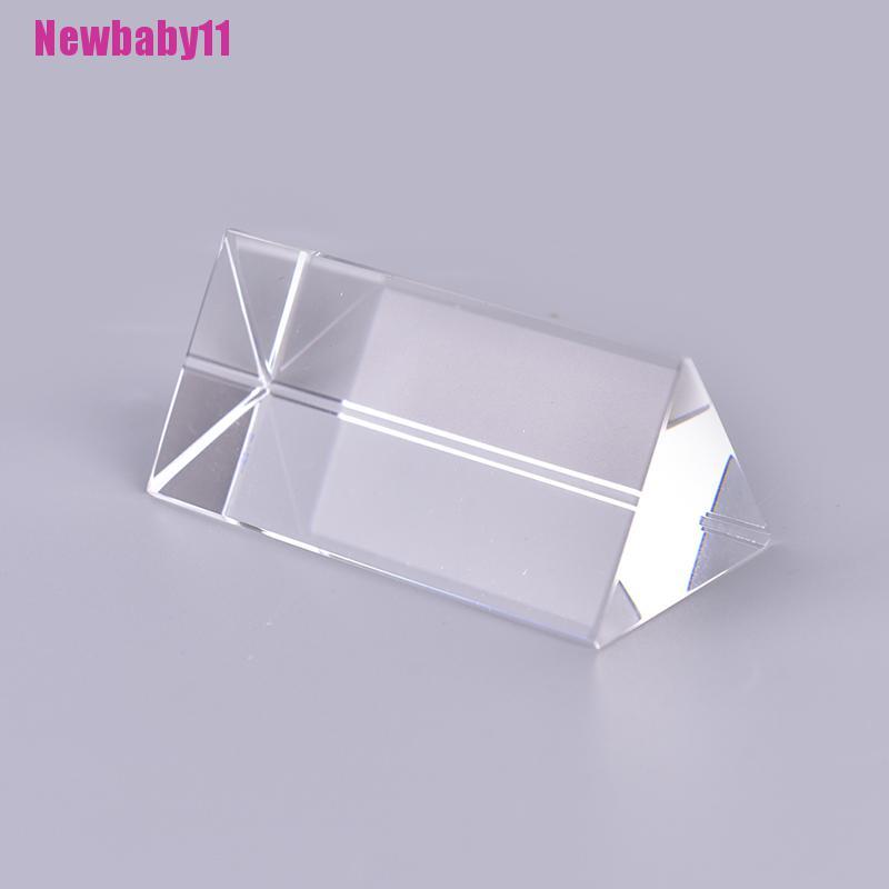 Khối Lăng Kính Tam Giác BK7 30 * 30 * 60mm Cho Bé [BABY11]