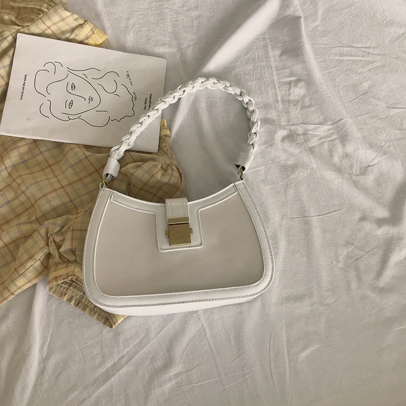 Ielgy Túi Xách Đeo Dưới Cánh Tay Họa Tiết Ca Rô Thời Trang Niche