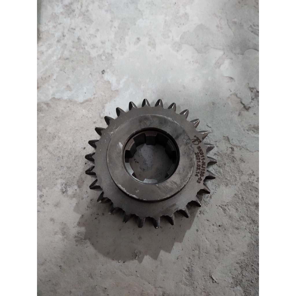 Bánh răng 26R 6 then NJ130 số phụ Gi đê