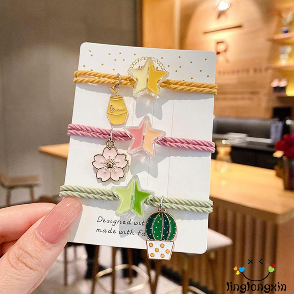 Dây cột tóc co giãn mềm mại dễ thương cho bé gái