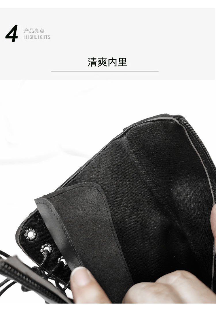 Giày bốt Martins phong cách ulzzang cao cổ đế dày 1508 | BigBuy360 - bigbuy360.vn