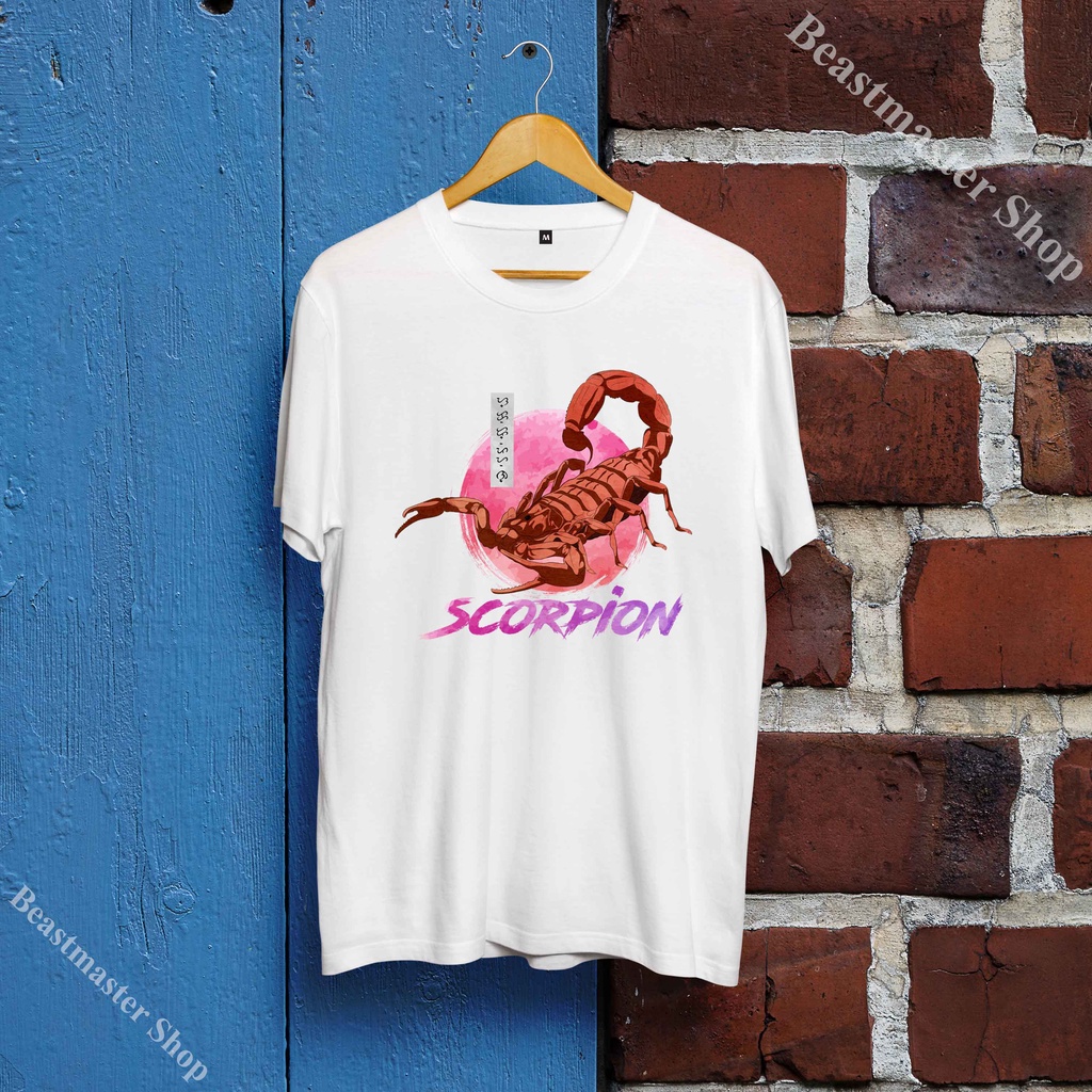 Áo Unisex Cung Thiên Yết Scorpion nam Cotton năng động cá tính thời trang thoáng mát U10SCP009