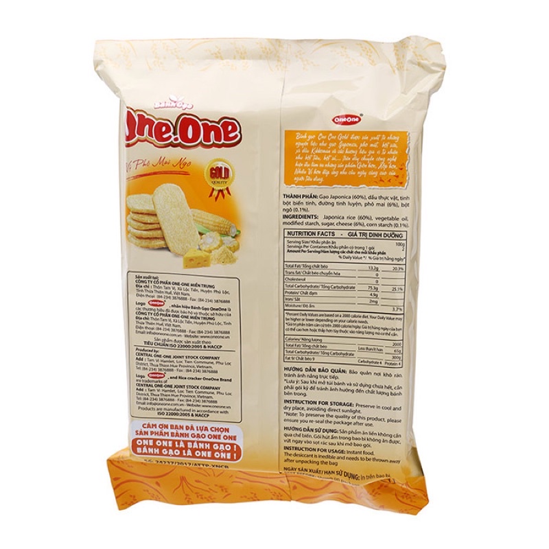 Bánh gạo One One vị phô mai | BigBuy360 - bigbuy360.vn