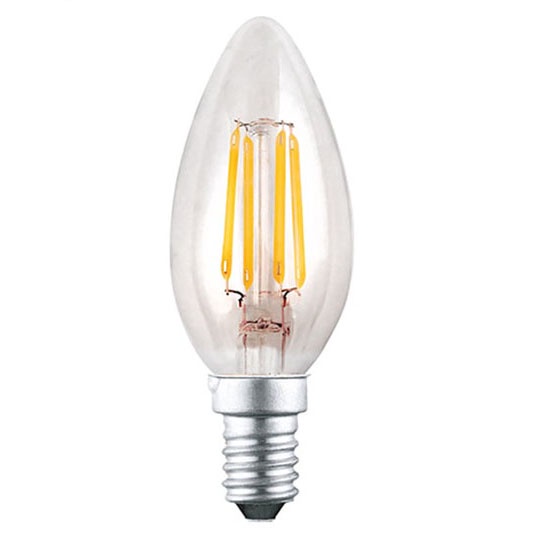 Bóng Edison C35 quả nhót / led râu (bóng nến) 4w đuôi E14/E27