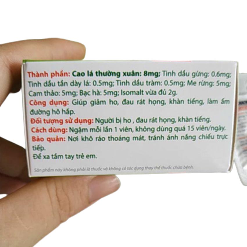 Viên Ngậm Ho FROGSBEN hỗ trợ giảm ho, đau rát họng & khàn tiếng 20v , Coastlinecare Pharmacy