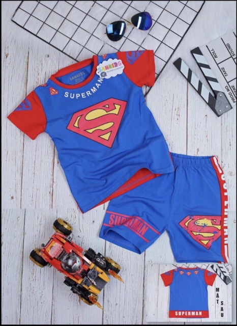 XẢ HÀNG!! Bộ cotton siêu anh hùng 3-10y