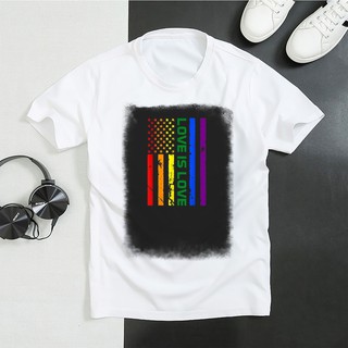 Áo Thun In Hình - Tình yêu là tình yêu Lgbt Cờ Mỹ B19 Tình yêu là tình yêu Lgbt Cờ Mỹ B19 - IO-6208