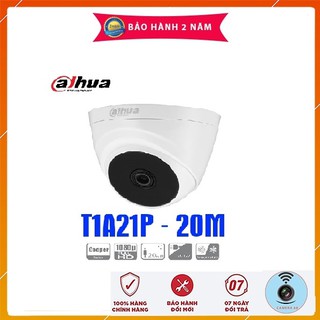 Camera Dahua DH HAC T1A21P 2m 1080p - Dome Bán Cầu Trong Nhà - BH 24TH