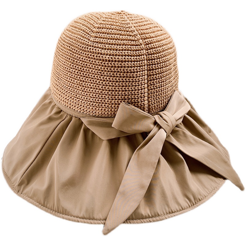 Nón cói MG STUDIO thắt nơ đáng yêu thời trang dành cho nữ