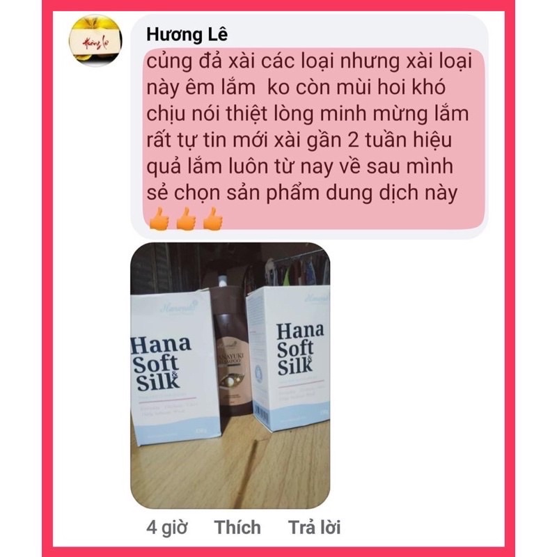 Dung Dịch Vệ Sinh Hana Soft &amp; Silk