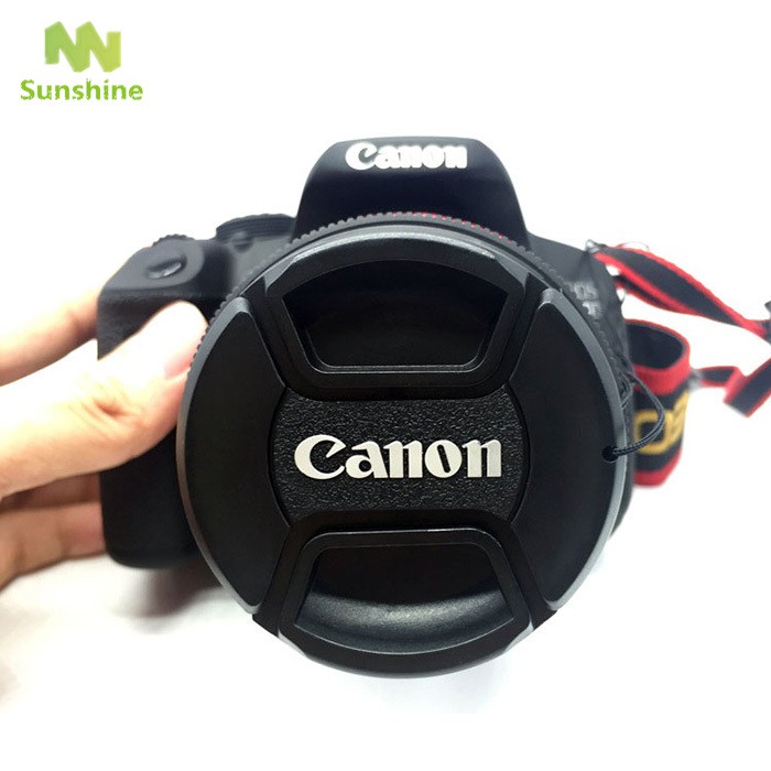 ♥♣♥ Camera Lens Cap With Anti-lost Rope Protection Cover for Cancon 49mm/52mm/55mm/58mm