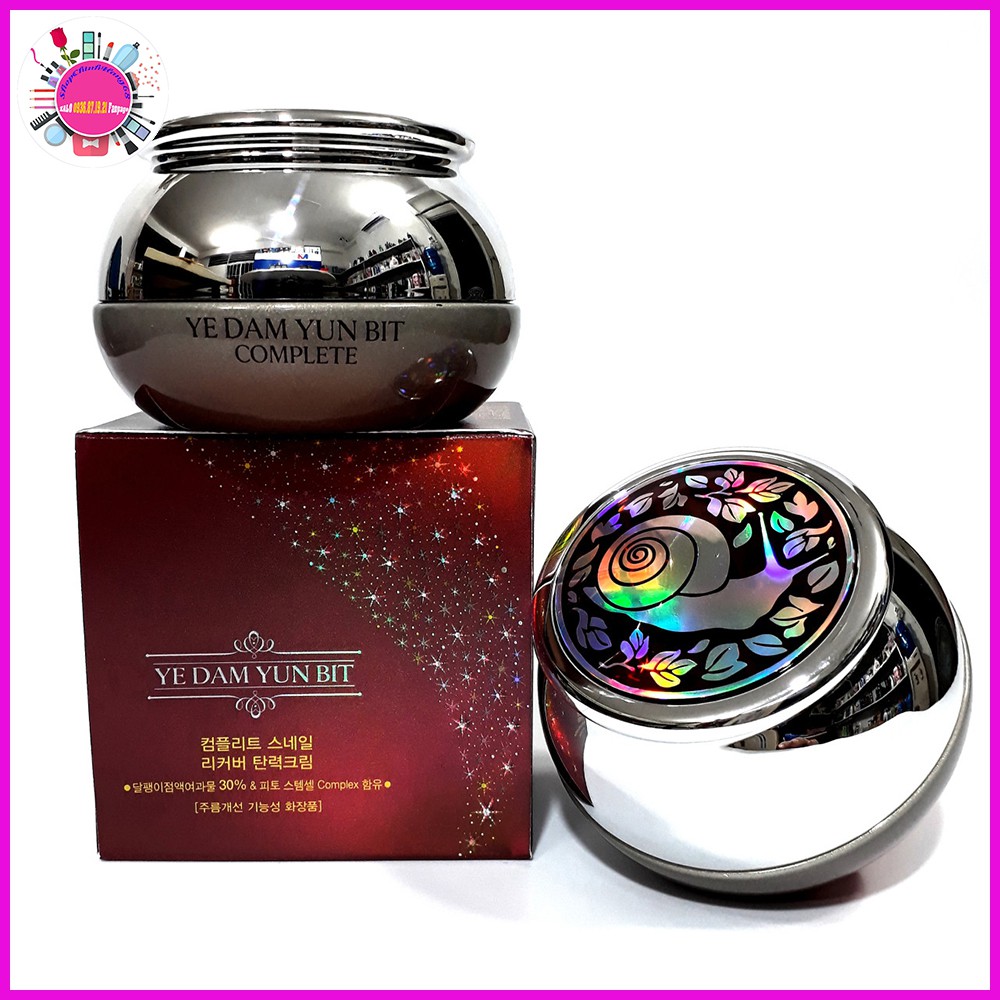 KEM DƯỠNG TÁI TẠO TRẮNG MỊN DA CAO CẤP TINH CHẤT ỐC SÊN YEDAM YUN BIT