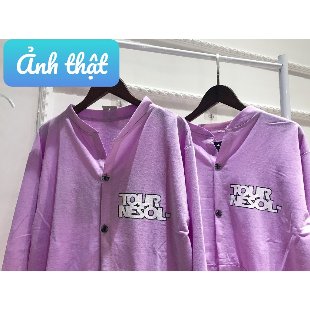 ÁO KHOÁC CARDIGAN TÍM FALL IN LOVE - CADIGAN HOA CÚC TÍM