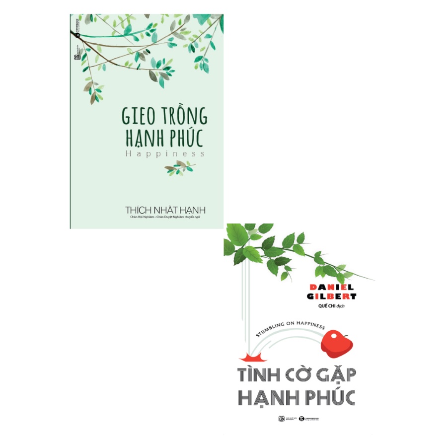 Sách - Combo Gieo Trồng Hạnh Phúc + Tình Cờ Gặp Hạnh Phúc (Bộ 2 Cuốn) - THA