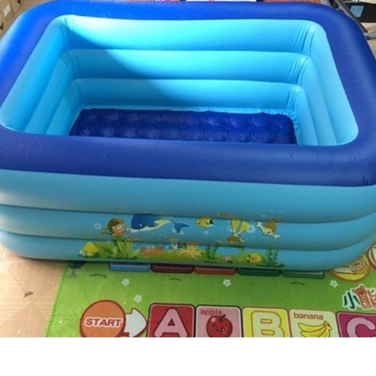 BỂ BƠI, PHAO BƠI 1,2M / 1,3M / 1,5M / 1,8M / 2M1 HÌNH CHỮ NHẬT 3 TẦNG HÀNG DẦY DẶN