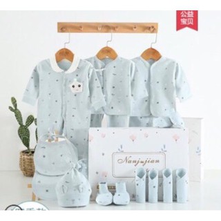 Set đồ sơ sinh 16 chi tiết cho bé 0-10 tháng [ẢNH THẬT DO SHOP TỰ CHỤP]