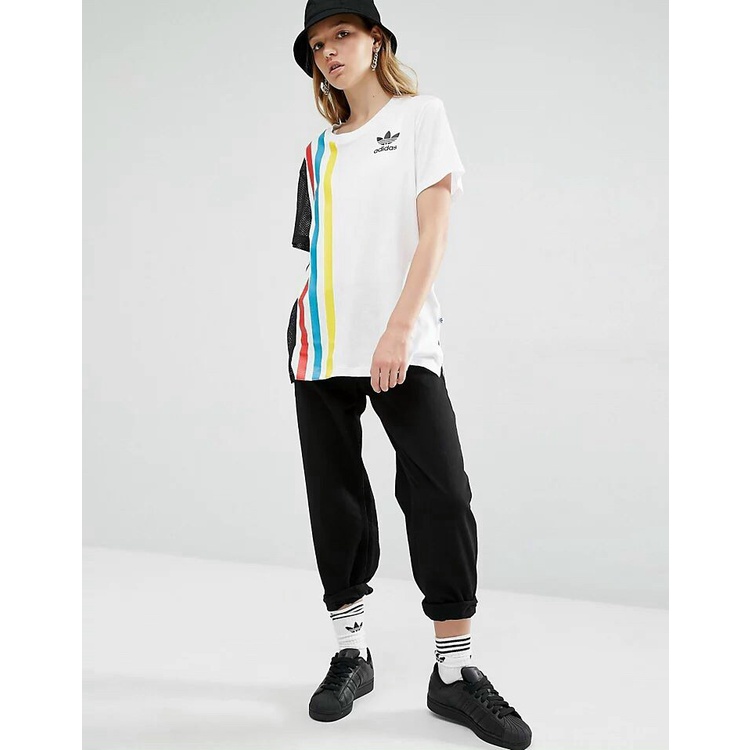 SALE- ẢNH THẬT Áo phông Nam Nữ Adidas trắng và đen chuẩn form xuất khẩu phù hợp cho bạn trẻ phối đồ đi chơi thể thao