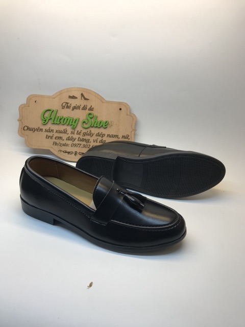 NHAP FSS12DEC 20%- Giày lười nam chuông dáng công sở lịch lãm | BigBuy360 - bigbuy360.vn