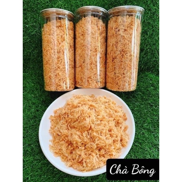 chà bông heo xù sợi