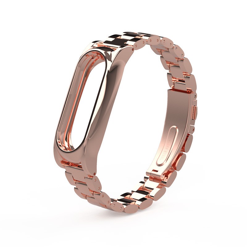 Dây Đeo Thay Thế Chất Liệu Thép Không Gỉ Cho Xiaomi Mi Band 3 4 5 6 7 miband 7/6/5/4/3