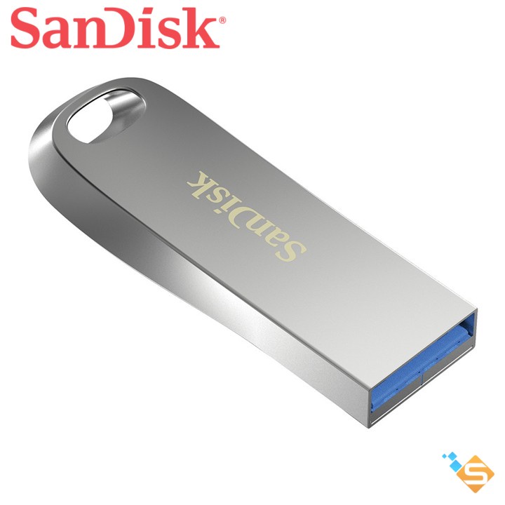 USB 3.1 SanDisk Ultra Luxe Flash Drive CZ74 64GB 32GB UpTo 150MB/s (Bạc) Vỏ Kim Loại - Bảo Hành Chính Hãng 5 Năm