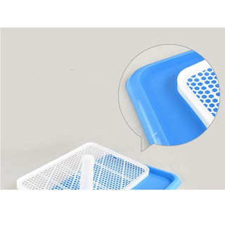 [Size lớn] Khay vệ sinh chó mèo có cọc