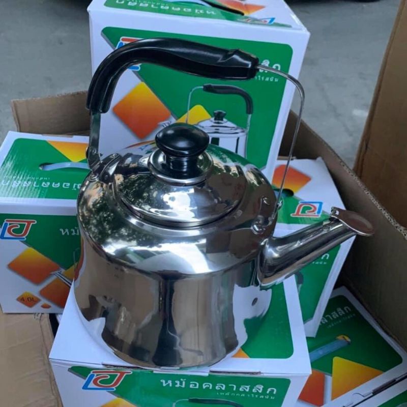 ẤM ĐUN NƯỚC INOX THÁI 3L-5L SỬ DỤNG ĐƯỢC BẾP TỪ - SIÊU NƯỚC INOX CAO CẤP