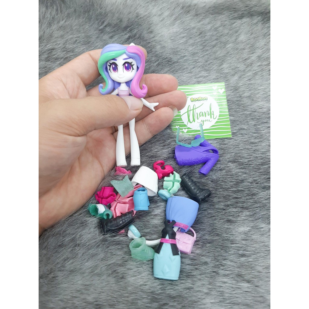 SET 1 BÚP BÊ PONY + PHỤ KIỆN ĐÁNG YÊU (HÀNG XUẤT DƯ XỊN)