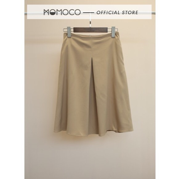 [Mã WABRLOW5 giảm 15% đơn 300K] Chân Váy Ngắn Nữ MOMOCO Kiểu Dáng Xếp Ly Sụp Cạp Liền Túi Sườn M0502