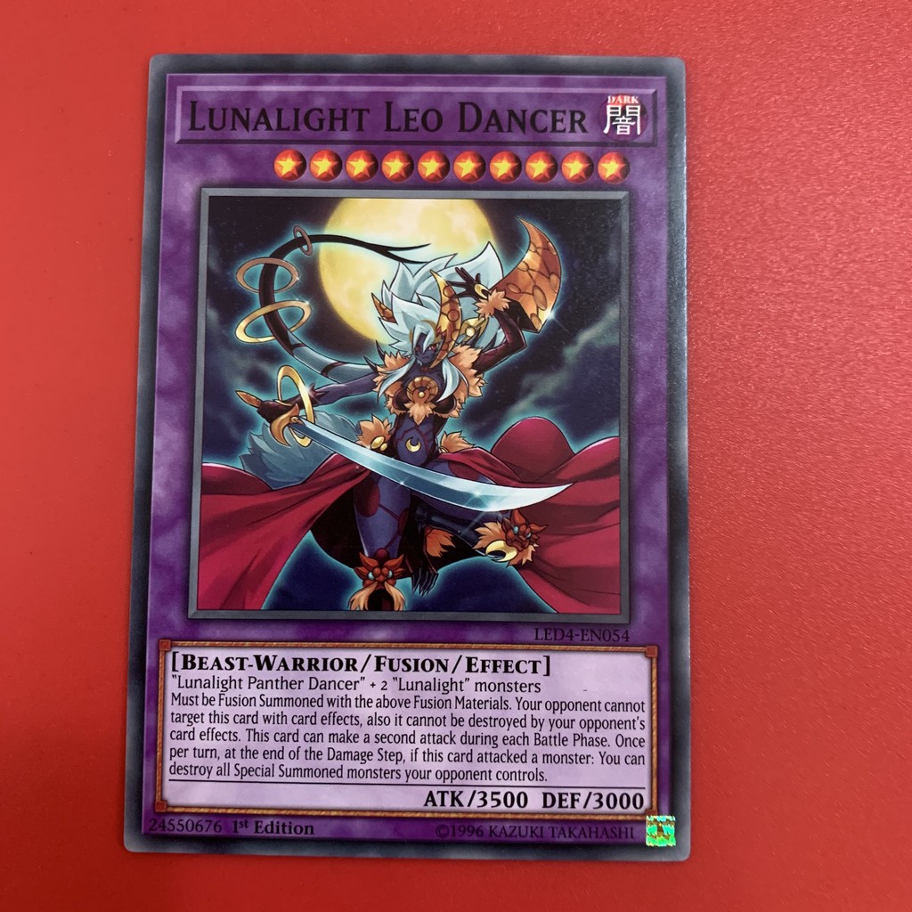 [EN][Thẻ Bài Yugioh Chính Hãng] Lunalight Leo Dancer