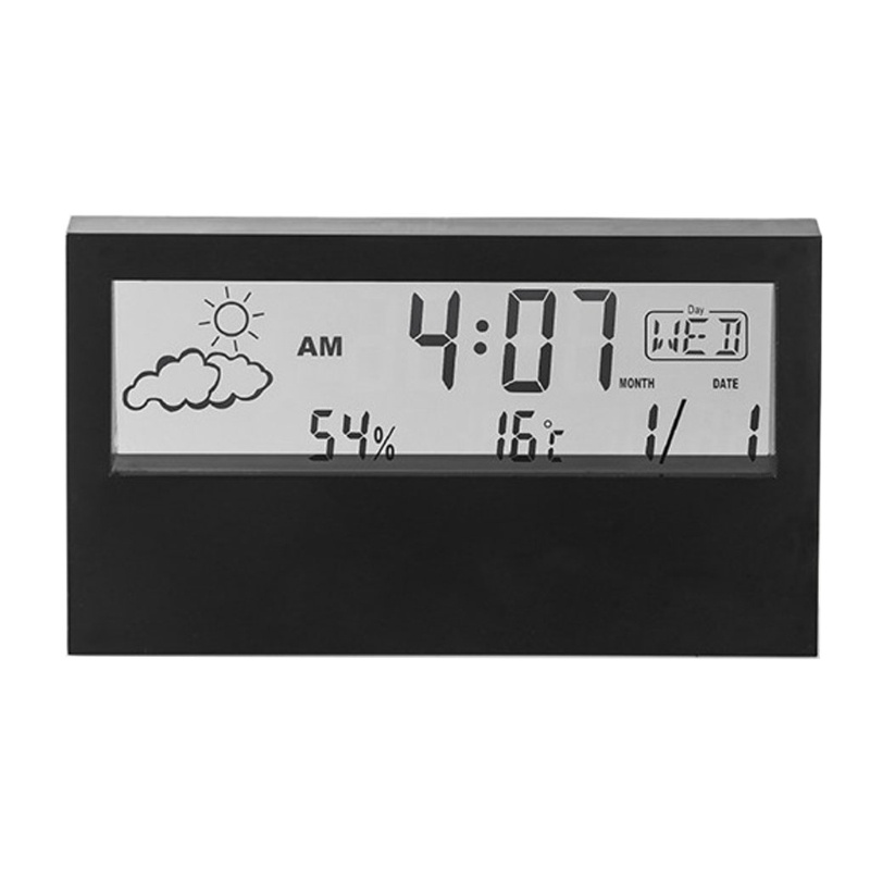 Đồng Hồ Báo Thức Điện Tử Màn Hình LCD Đa Năng Tiện Dụng