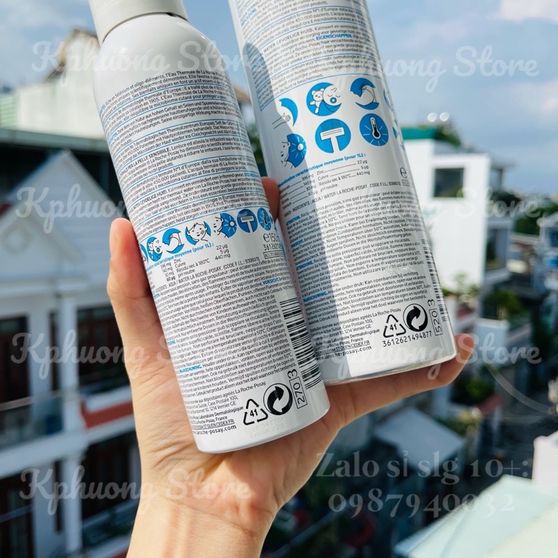 [ DATE XA] Nước Xịt Khoáng La Roche-Posay Giúp Làm Dịu &amp; Bảo Vệ Da 150ml - 300ml ( Pháp)