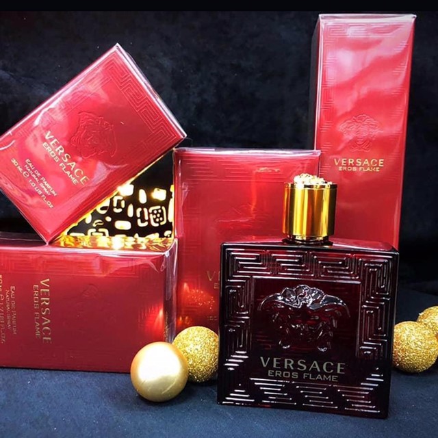 🔥♥️Nước hoa Nam VERSACE EROS FLAME Eau De Parfum 100ml EDP & 200ml EDP♥️🔥