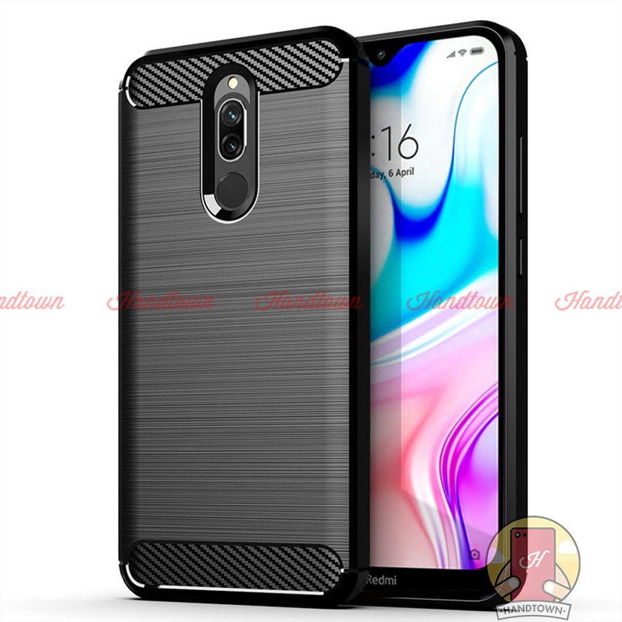 Ốp Lưng Xiaomi Redmi 8 Chống Sốc Vân Phay Xước