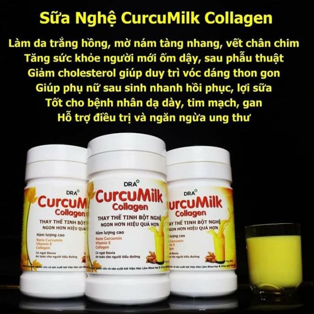 Sữa Nghệ CurcuMilk Collagen