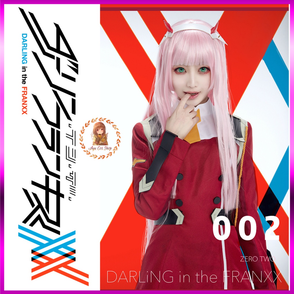 [Hàng Order] Trang phục đồ cosplay Zero Two 02 Darling in the franxx