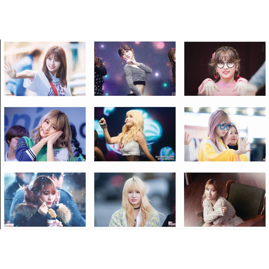 Lomo card ảnh thành viên TWICE - MOMO full 63 ảnh