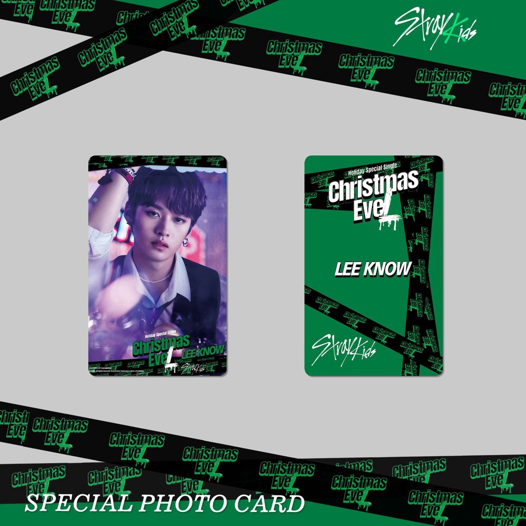 Stray Kids Album《Christmas EveL》Photocard StrayKidsCard 8pcs/set